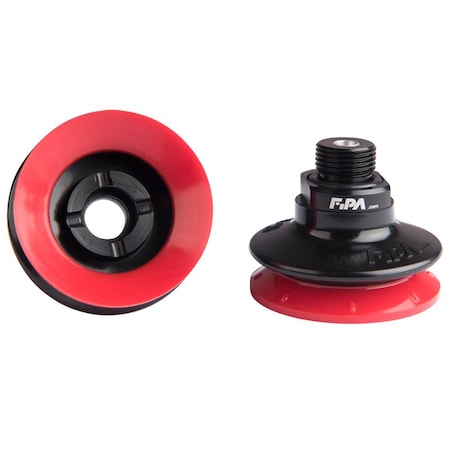 Fipa Bellows vacuum cup diam. 53 mm, Varioflex 30 Degrees/60 Degrees, fitting G3/8-male 22.053.261.16